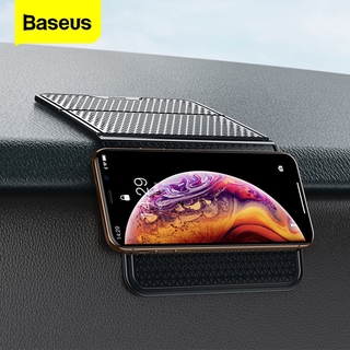 Baseus รถแผ่นกันลื่นรถ Universal โทรศัพท์แท่นวางสำหรับรถ Dashboard Auto Multi-Function Gel แผ่นเหนียวเสื่อกันลื่นรถอุปกรณ์เสริม