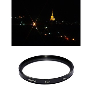 Green.L Star Cross Filter 6 แฉก 8 แฉก ขนาด 37 40.5 43 46 49 52 55 58 62 67 72 77 mm.