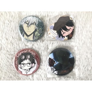 Bungo Stray Dogs Badge เข็มกลัดคณะประพันธกรจรจัด ท่านประธาน เรนโป คาตาอิ อังโกะ