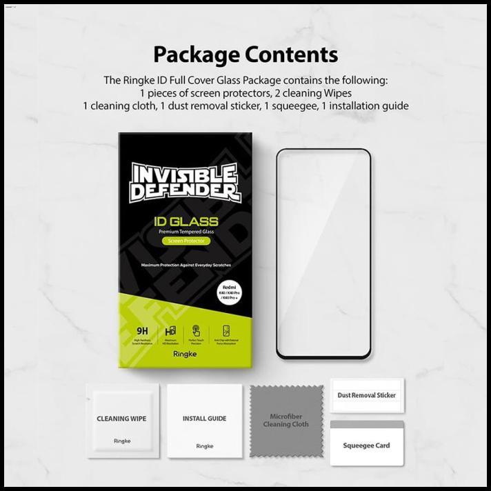 Ringke Xiaomi Poco F3 Full Tempered Glass Screen Protector Anti-Scratch ...