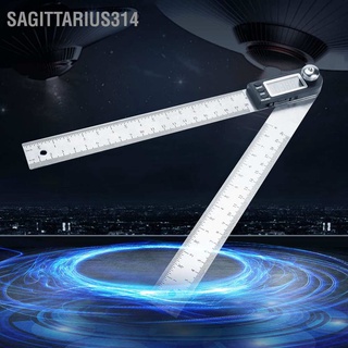 Sagittarius314 เครื่องวัดมุมโปรแทรกเตอร์ดิจิทัล สเตนเลส 200 มม.