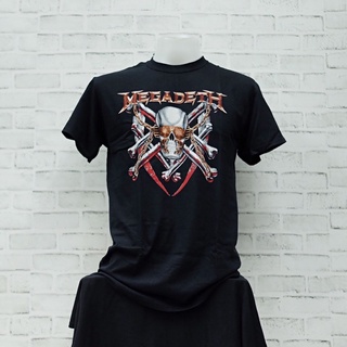 📣 โปรดีที่ชอปปี้ 📣 เสื้อวง MEGADETH ลิขสิทธิ์แท้100%สามารถปรับแต่งได้