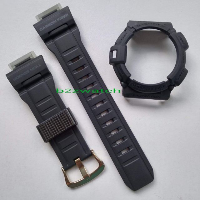 [โค้ดลดเพิ่ม 20% ไม่มีขั้นต่ำ SMAPAYDAY200]กรอบสายg-shockของแท้รุ่นg-9300สายคาร์บอน