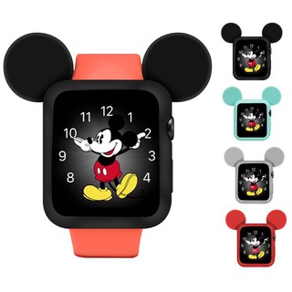 เคส Apple Watch Cute Soft Silicone Case Apple Watch 6 SE 5 4 3 2 size 40mm 44mm เคส AppleWatch Cover Protection Shell for iWatch Rubber Bumper