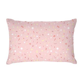 Bed Pillows หมอนหนุน ME LIVING PARTY 17X27 นิ้ว สีชมพู หลับสบาย