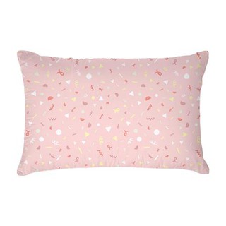 Bed Pillows หมอนหนุน ME LIVING PARTY 17X27 นิ้ว สีชมพู หลับสบาย