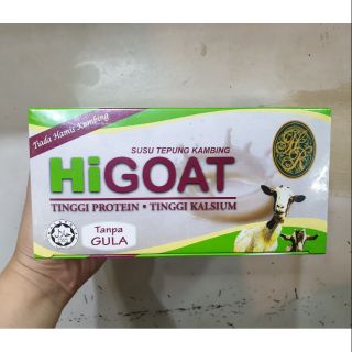 นมแพะ HIGOAT(ของแท้) บรรจุ15ซอง