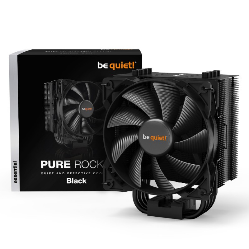 แถมขาล็อค LGA 1700 be quiet! Pure Rock 2 Black, BK007, 150W TDP, CPU Air Cooler พัดลมซีพียู BK007 รับประกัน3ปี