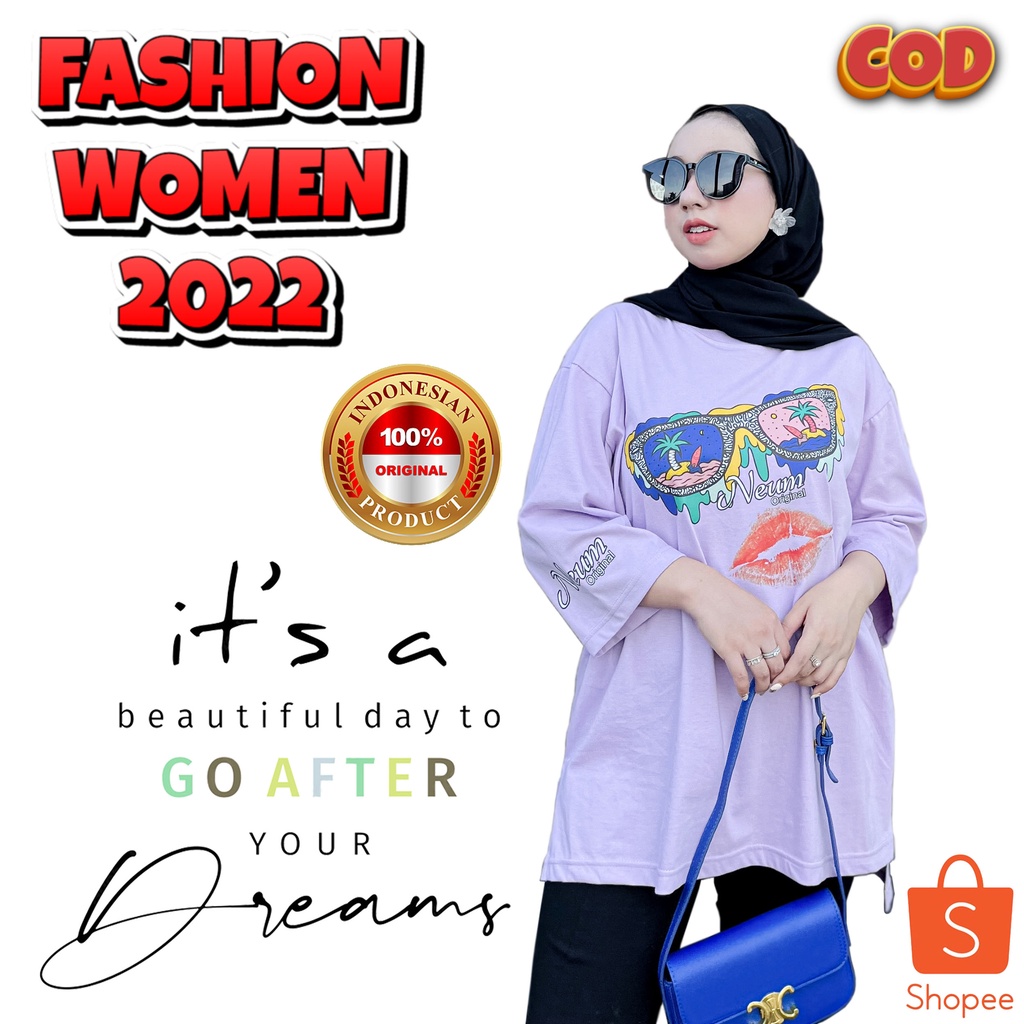 NEU MUSLIM - OVERSIZE-MIDI-DRESS-KOREA-THICK-NOT-NERAWANG-TSHIRT-OVERSIZED-LONG-WOMENS-TUNIC-HIJAB-F