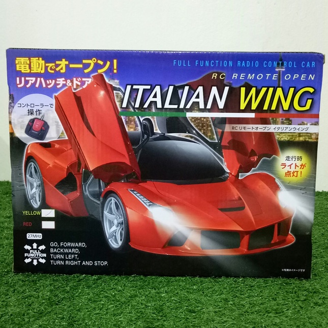 RC Remote Open Italian Wing (1887) B