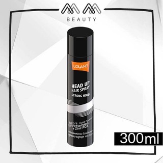 โลแลน เฮด อัพ แฮร์ สเปรย์ 300 มล. จัดแต่งทรงนาน 48 ชม. ปกป้องความร้อนของไดร์ Lolane Head Up Hair Spray