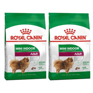 Royal Canin Mini Indoor Adult [3kg x2] รอยัล คานิน อาหารสุนัขโต พันธุ์เล็ก เลี้ยงในบ้าน