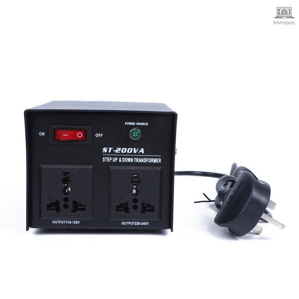 Intelligent Efficient Step Up Down Power Transformer 200W Homeuse 100V
