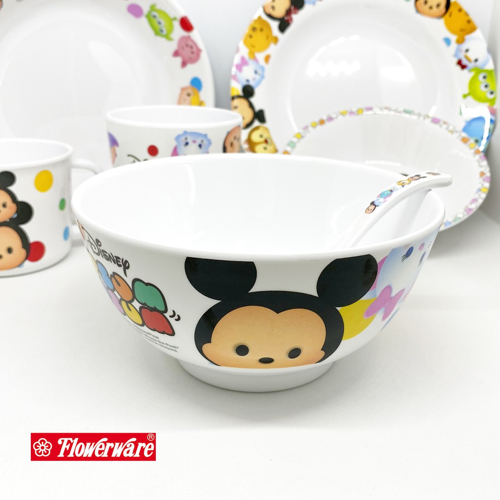 Disney Tsum Tsum จานชามเมลามีน แก้วน้ำ ช้อนส้อม ลายการ์ตูน ทีซูมซูม Superware [ขายเป็นชิ้น/เลือกรหัสสินค้า] รูปที่ 6