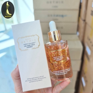 kudapy #เซรั่มกุหลาบผสมทองคํา 24K Coreana Orthia Perfect Collegen 24K Rose Gold Essence ขนาด 50ml