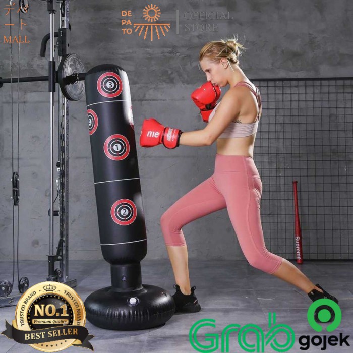 Standing Punching Bag Heavy Bag Punching Bag Boxing Target 160cm DPT