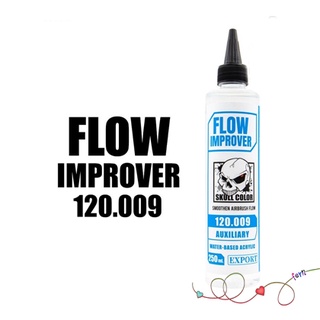 SKULL COLOR น้ำยาเพิ่มความไหลลื่นสำหรับงานพ่นสี Flow Improver 250 ml