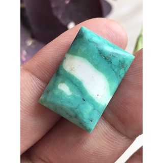 18.25 ct Turquoise เทอร์คอยส์ ดิบ สีเขียวน้ำทะเล