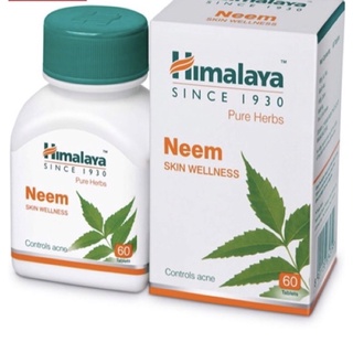 Himalaya Neem Tablet  ลดสิว ผิวใส บำรุงผิวพรรณ หมดอายุ