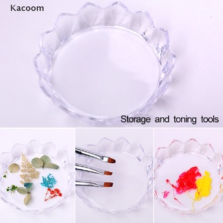 Kacoom 1Pcs Nail Art Palette Acrylic UV Gel Polish Tip Holder DIY Design Display Tool TH