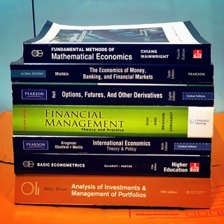 text book finance หนังสือการเงิน ต่างประเทศ