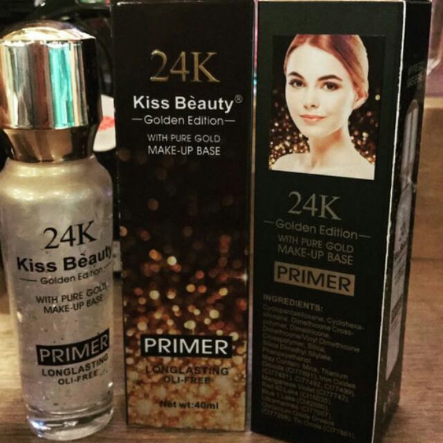 ไพร์เมอร์ทองคำKiss Beauty Primer