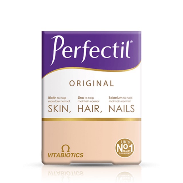 💯ของแท้💯 วิตามินบำรุงผิว เส้นผม และเล็บ Vitabiotics Perfectil Original Skin, Hair, Nail