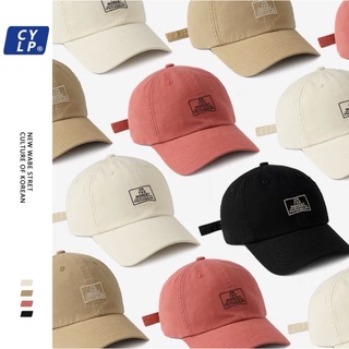 🧢🌸 หมวกแก๊ป สไตล์เกาหลี สีสวยละมุน (preoder)