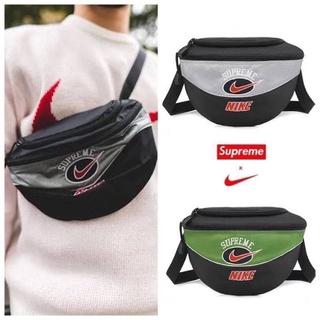 ❌SALE❌สินค้าปกติ 💕Supreme x Nike Waist Bag Code:B3D030865 แบรนด์แท้ 100% งาน Outlet ไม่รับเปลี่ยน/คืน