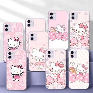 เคสโทรศัพท์มือถือนิ่ม ลาย hello kitty สําหรับ Samsung S20 Fe Lite S21 S30 Plus A02 M02 A12 Note 20 Ultra 156C