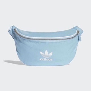 พร้อมส่ง❗️กระเป๋าคาดอก Adidas waist bag สีฟ้า ของแท้ 💯%