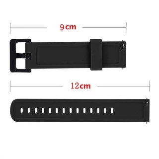 สาย 20 mm. Amazfit / Samsung / Huawei / Garmin ซิลิโคนนิ่ม.(เข็มขัด)