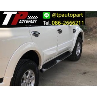 ชุดแต่งกาบชายข้างประตู Oem Mitsubishi Pajero Sport ปาเจโร่ 2009-2015 จาอTp-Autopart