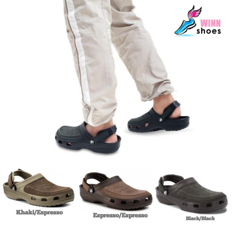 รองเท้าแตะ Crocs Yukon Vista Clogs II / รองเท้าแตะผู้ชาย Crocs / รองเท้าแตะผู้ชาย / Crocs Men / Yuko