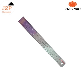 PUMPKIN ไม้บรรทัดสแตนเลส INOX6" 150mm PTT-6R150S 29410 J2P