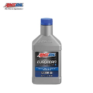 Amsoil European-Improved น้ำมันเครื่องยนต์สังเคราะห์แท้สำหรับรถยุโรประดับพรีเมี่ยม( Group5+4) SAE 5W-30 ฉลากใหม่