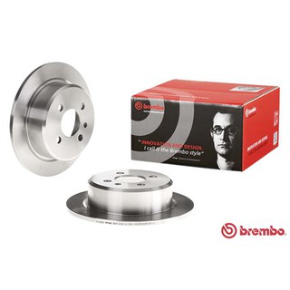 จานเบรคหลัง BMW SERIES 3 E21 323i 1978- E30 Convertible Touring 316i 318i 320i 323i 324d 325i 1982-1992 BREMBO /ชิ้น