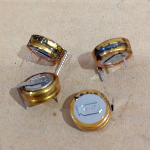 5.5V 0.33F CDA H脚 ขาแบบH ราคา / 1 ตัว