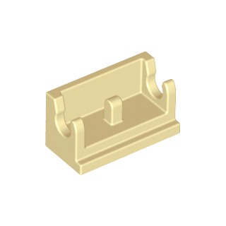 Lego part (ชิ้นส่วนเลโก้) No.3937 Hinge Brick 1 x 2 Base