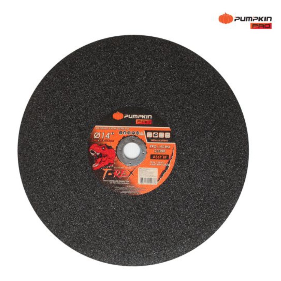 PUMPKIN แผ่นตัดไฟเบอร์ 14"สีดำ ( 23308 )