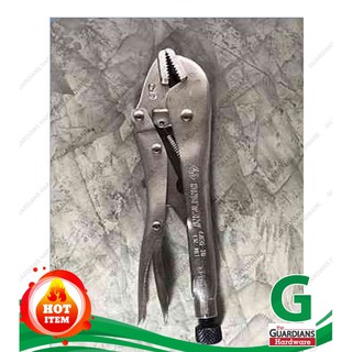 คีมปากตรง Kingtony (ของแท้ 100%) ขนาด 9นิ้ว รุ่น 6031-10 (Straight Jaw Locking Plier ) แข็งแรงทนทาน จากไต้หวัน