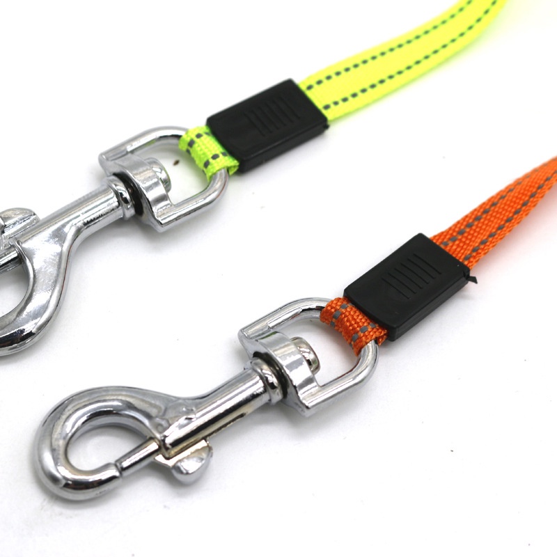 Dual Dog Rope Leash with Light Retractable Double Pet Traction Rope ...