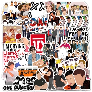 ❉ One Direction 1D - Series 01 Pop Music Band สติ๊กเกอร์ ❉ 50Pcs/Set Louis Tomlinson Harry Edward Styles Liam Payne Niall James Horan DIY Fashion Mixed Doodle Decals สติ๊กเกอร์