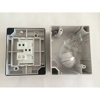 สวิทซ์ไฟกันน้ำ สวิตซ์เปิดปิดกันน้ำ 1ปุ่ม IP55 รับไฟสูงสุด16A/250V