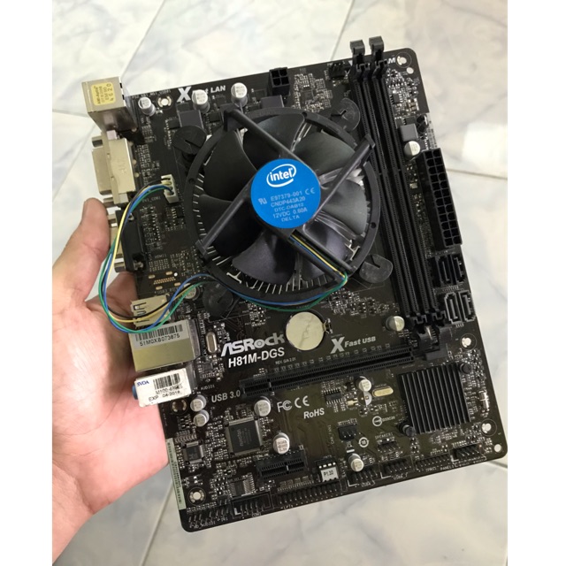 Mb asrock h81m-dgs+CPU G3250