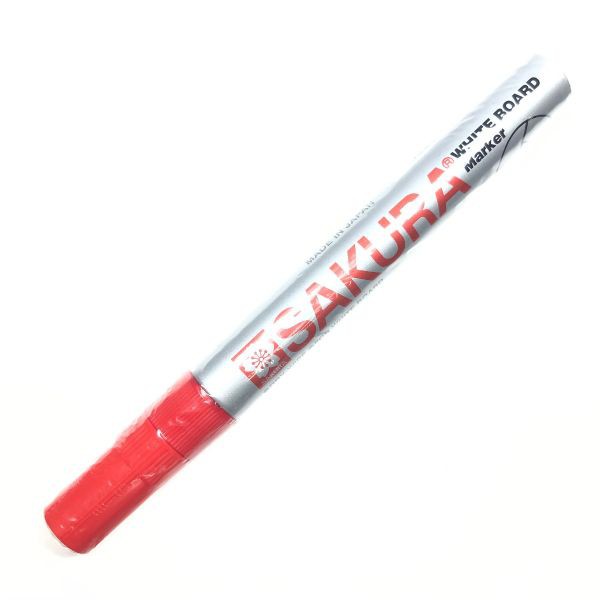 ปากกาไวท์บอร์ด 2.0 มม. ยี่ห้อ SAKURA White Board Marker XLWBK-#  1 แท่ง  น้ำเงิน/เขียว/แดง/ดำ