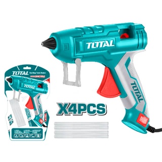 Total ปืนกาวไฟฟ้า 150  วัตต์ รุ่น TT201116  ( Hot Melt Glue Gun ) (แถมฟรี!!! กาวแท่ง 4 แท่งในกล่อง)