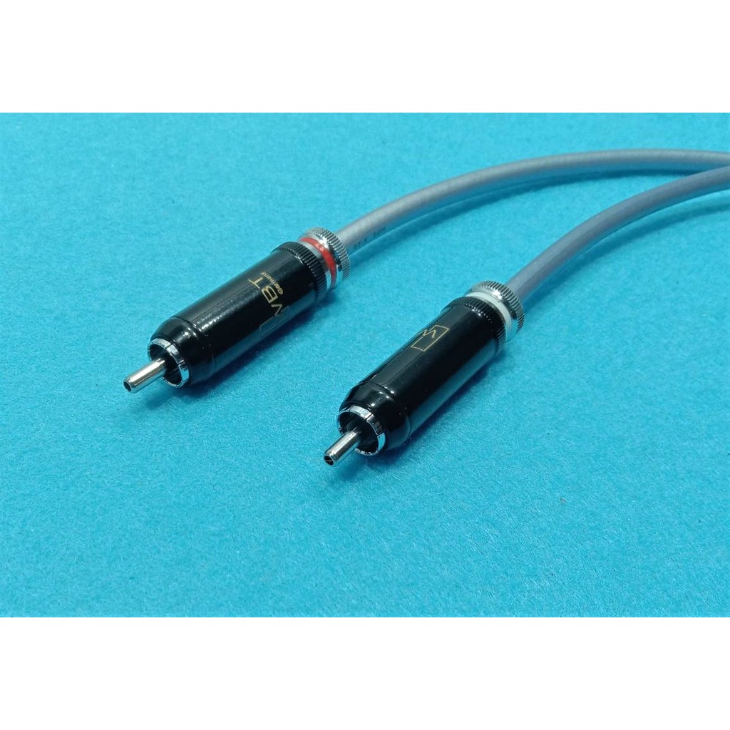 สายสัญญาณ rca mps x-22  พร้อมใช้งาน หัว rca nuetrik/rean ราคาต่อ 2 เส้น มีหัวให้เือก 2 รุ่น