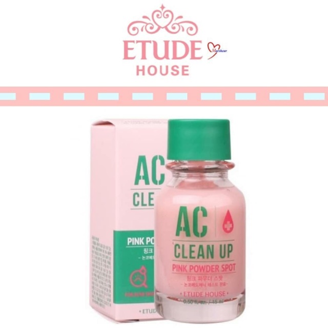 Etude House AC+ Clean Up Pink Powder Spot 15ml