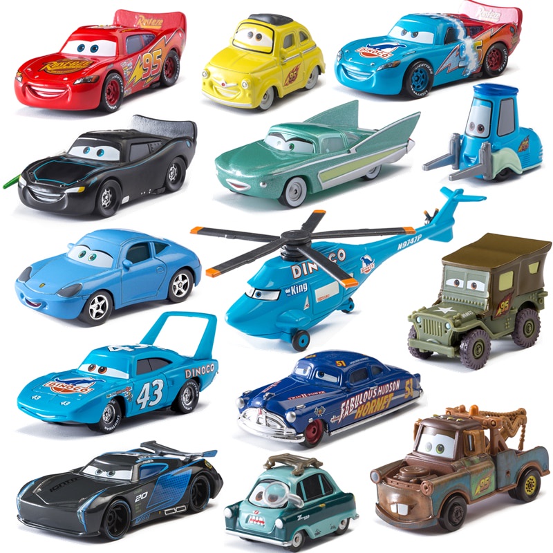 โมเดลรถยนต์ Lightning McQueen Sally Carrera Jackson Storm 3 ของเล่นสําหรับเด็ก